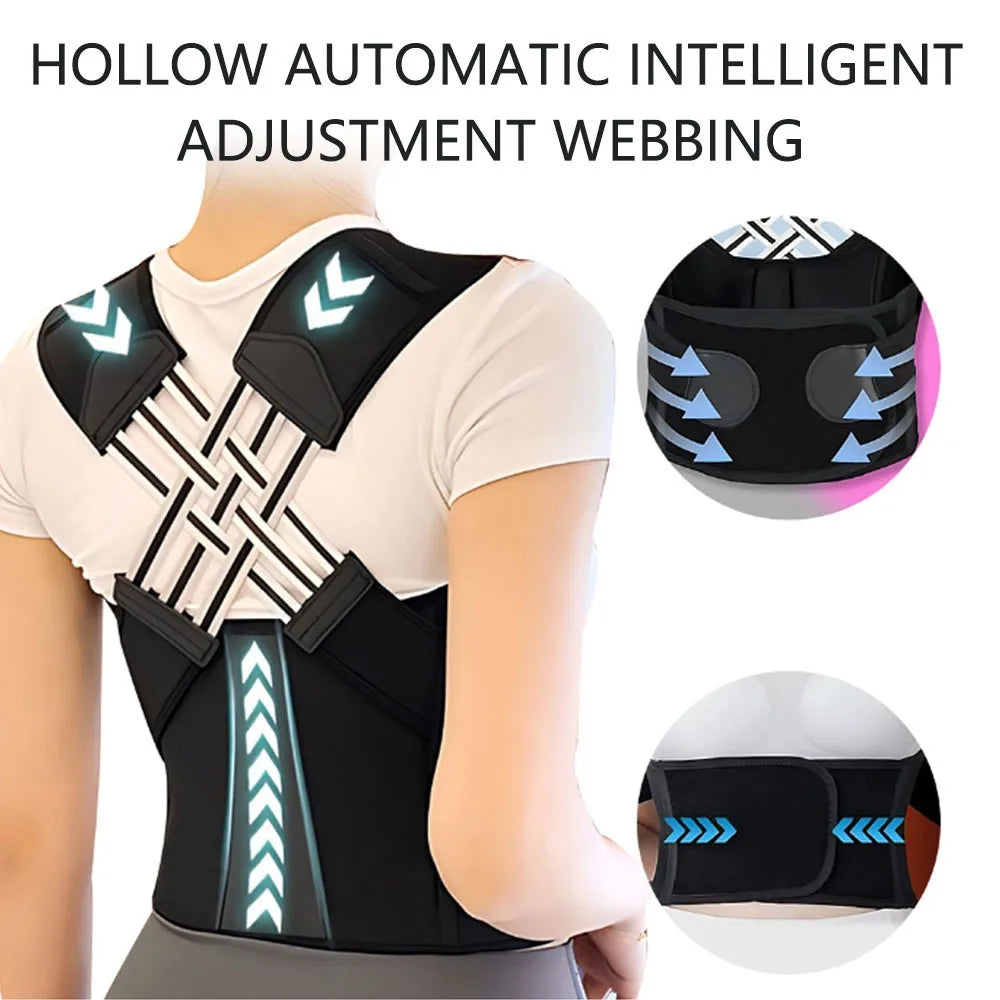 Magnetic Therapy Back Posture Corrector Adjustable Shoulder