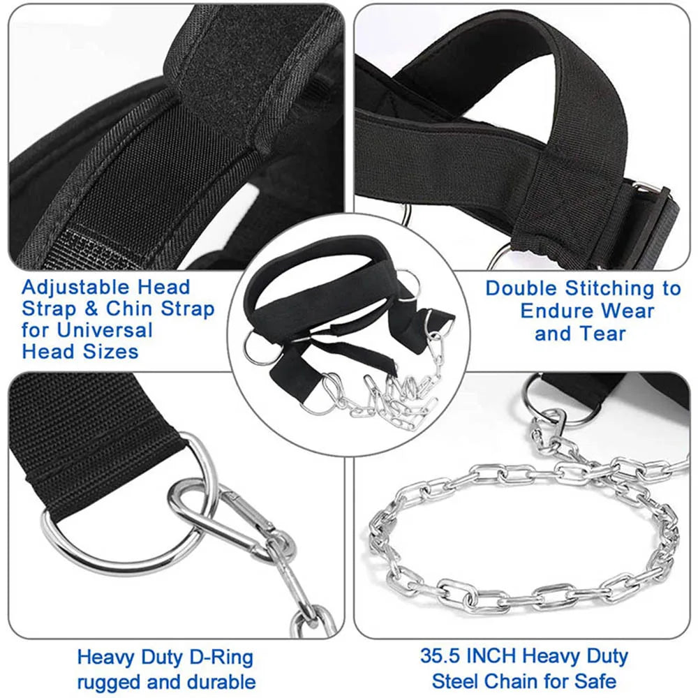 Advanced head neck trainer shoulder weight-bearing strength