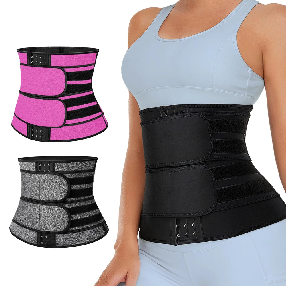 1PCS Women Men Waist Trainer Belt Tummy Control Workout
