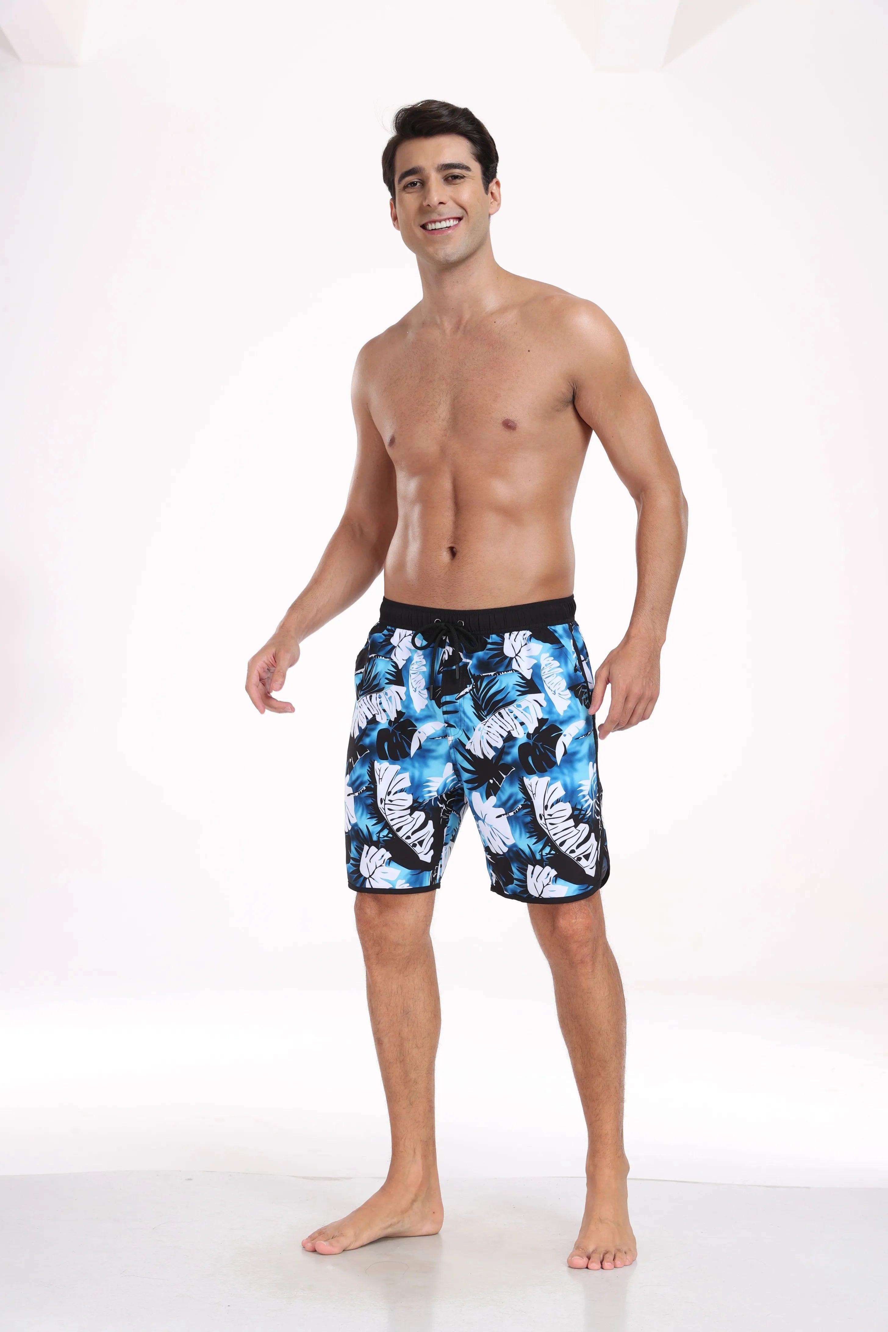 Summer men s hot selling beach pants casual vacation printed