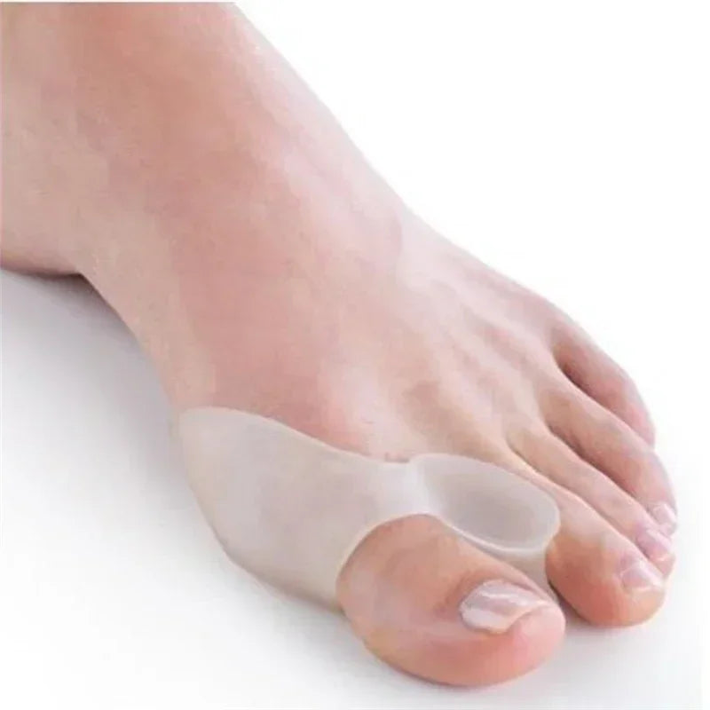 1pair Silicone Gel Thumb Corrector Bunion Little Toe