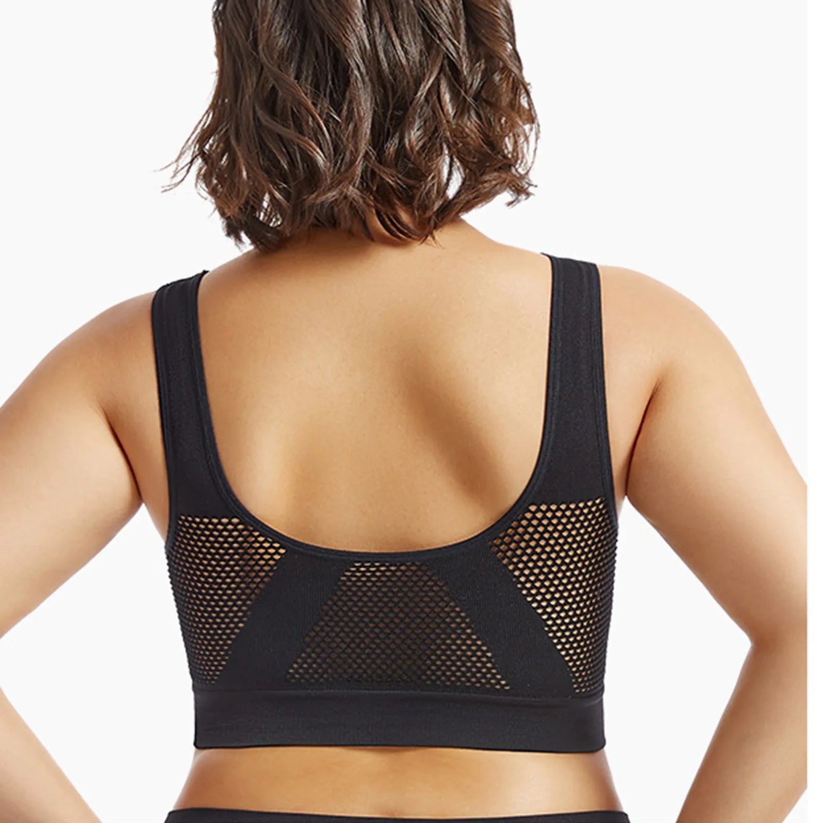 Beautiful Back Sports Bra Shockproof Running Fitness