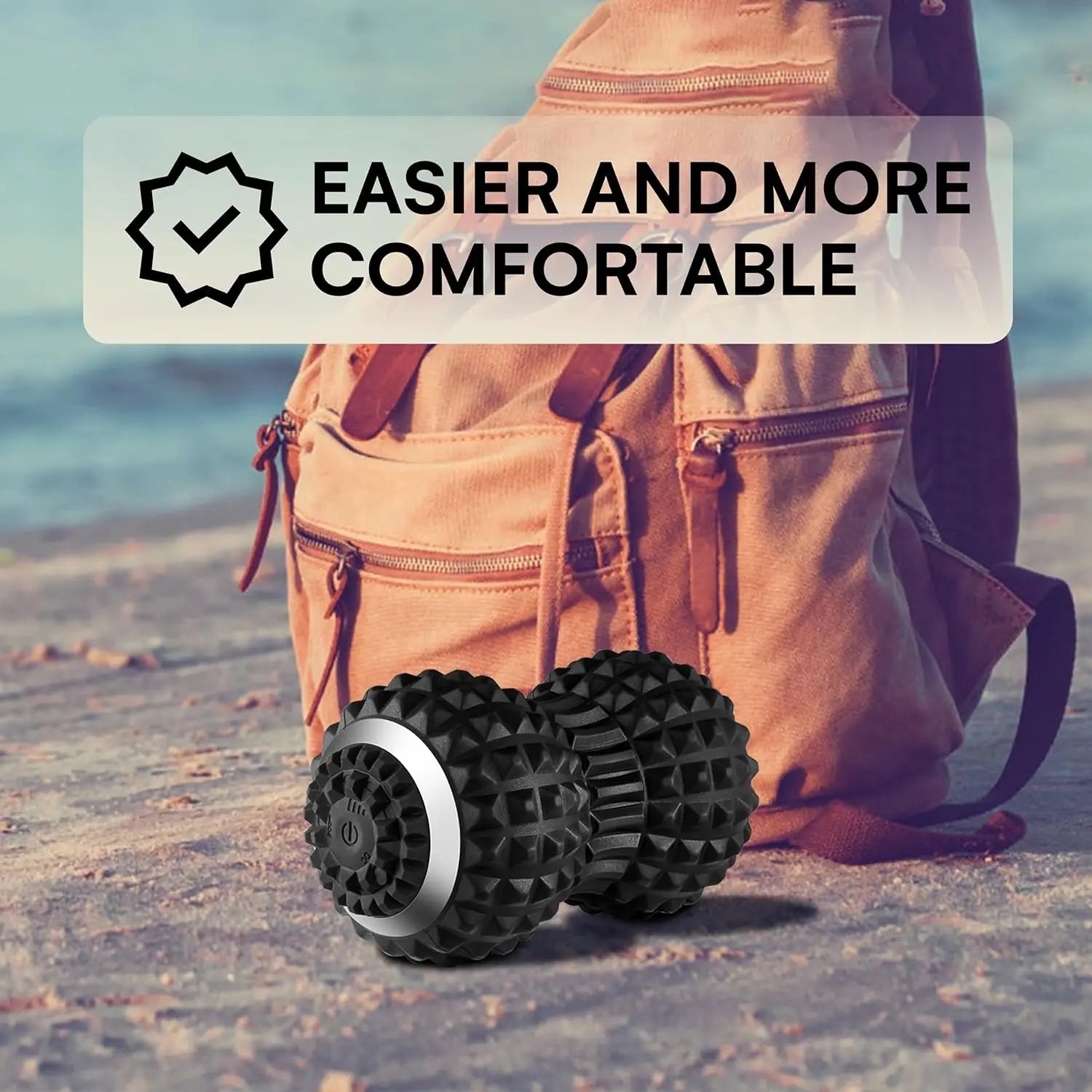 Deep Tissue Recovery Ball™ Relieve muscle tension, knots & soreness in minutes - at home, gym or work