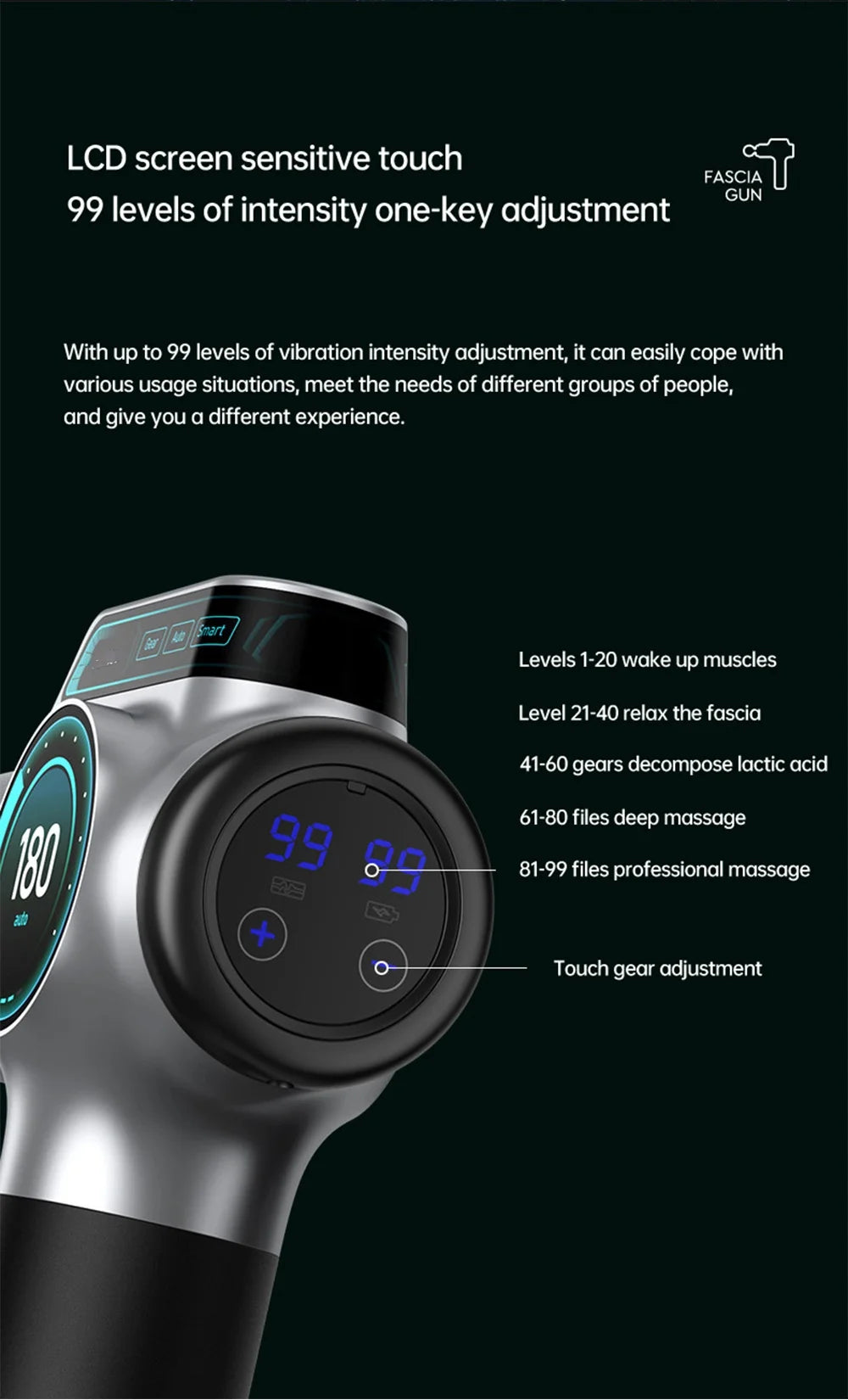 99 Speed Professional Muscle Massage Gun Massager Massager