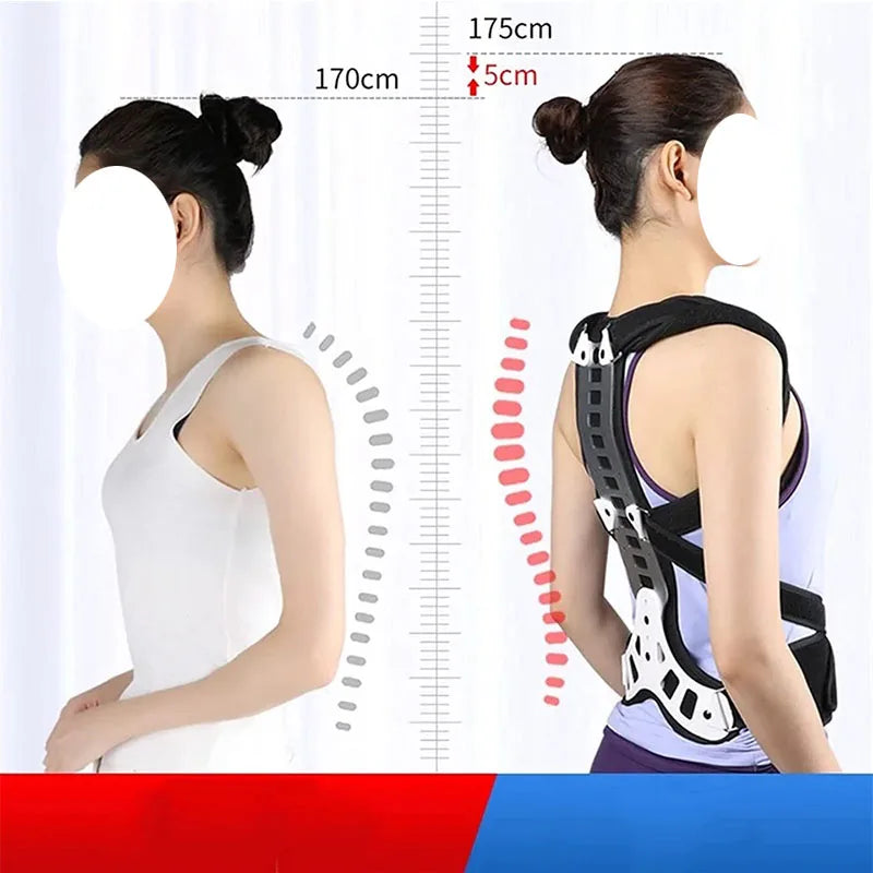Adjustable Back Brace Posture Corrector Women Men Back