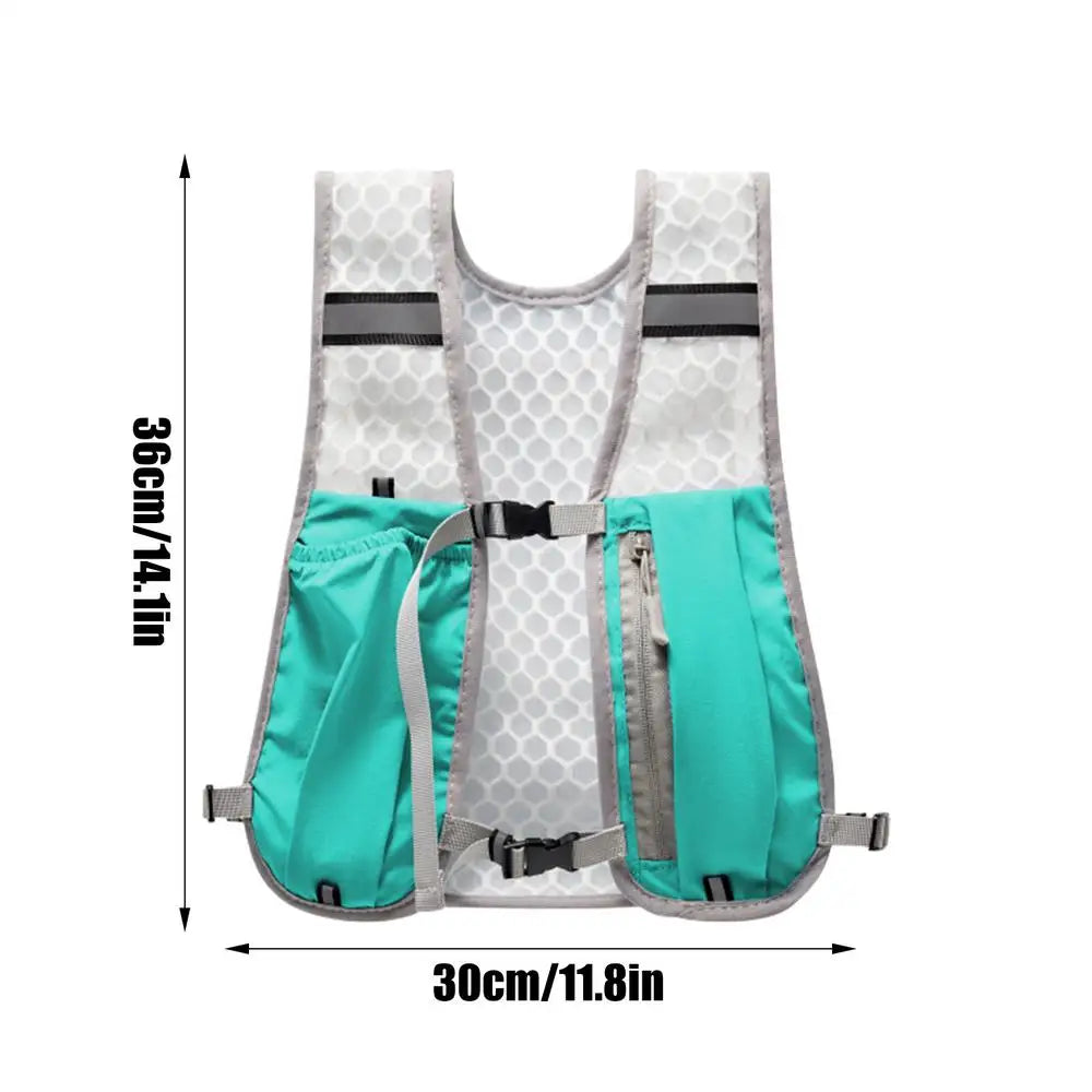 Running Water Bottle Storage Vest Lightweight Running Vest