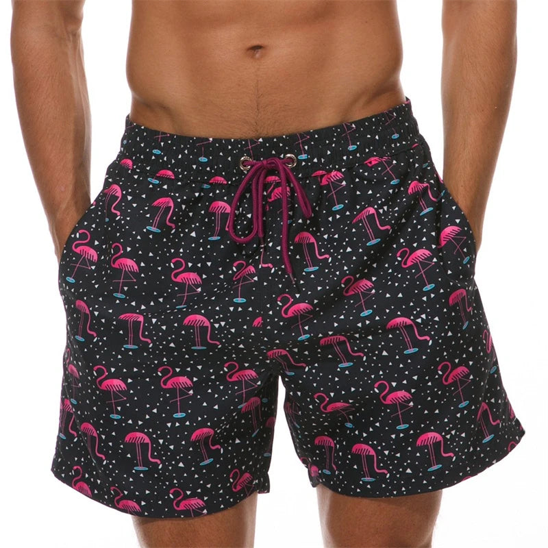 New 3D Simple Graphic Beach Shorts Men Women Fruit Pineapple