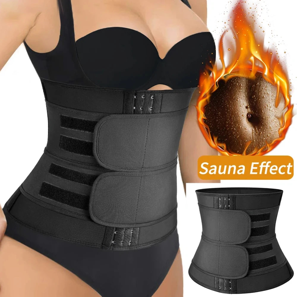1PCS Women Men Waist Trainer Belt Tummy Control Workout