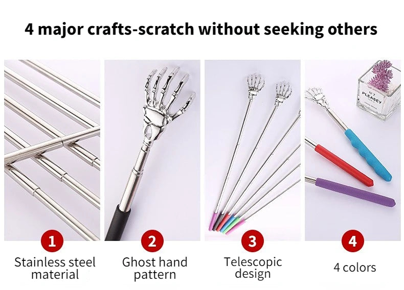 Stainless steel Back Scratcher | Smooth Claw Back Scratcher