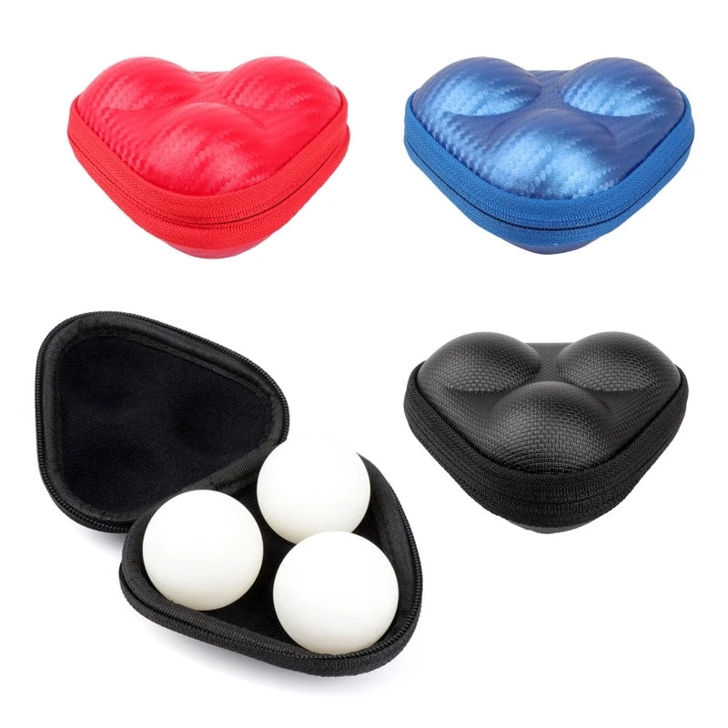 Exquisite Table Tennis Box Container 3 Ping-pong Balls