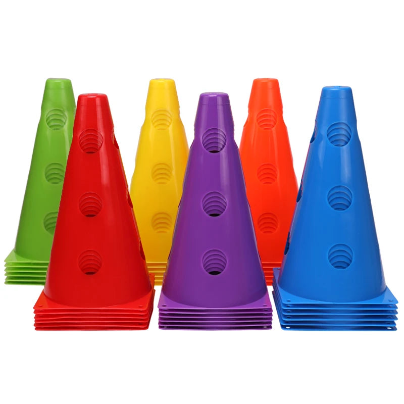 12PCS 18PCS 24PCS 30PCS 36PCS Durable Mark Cones Football