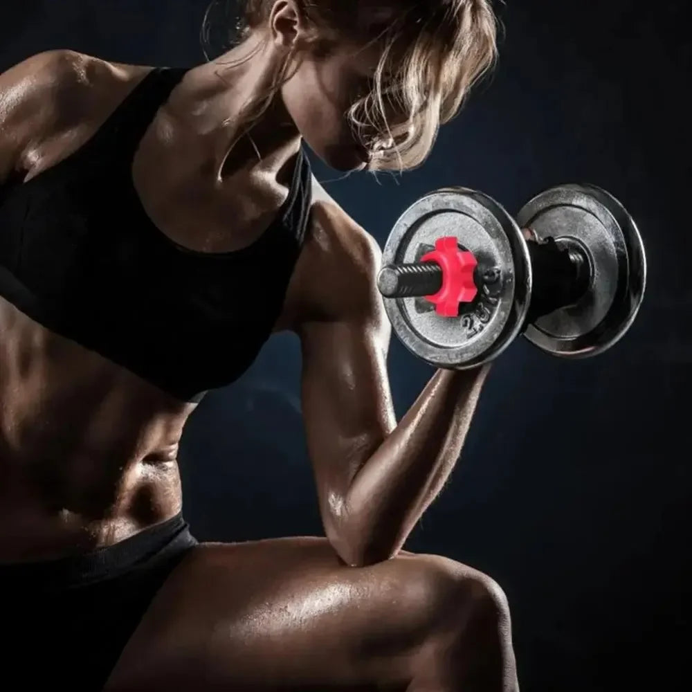 New PVC Dumbbell Bar Fitness Equipment Home Gym Accessories
