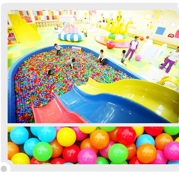 100PCS Outdoor Sport Ball Colorful Soft Water Swim Pool