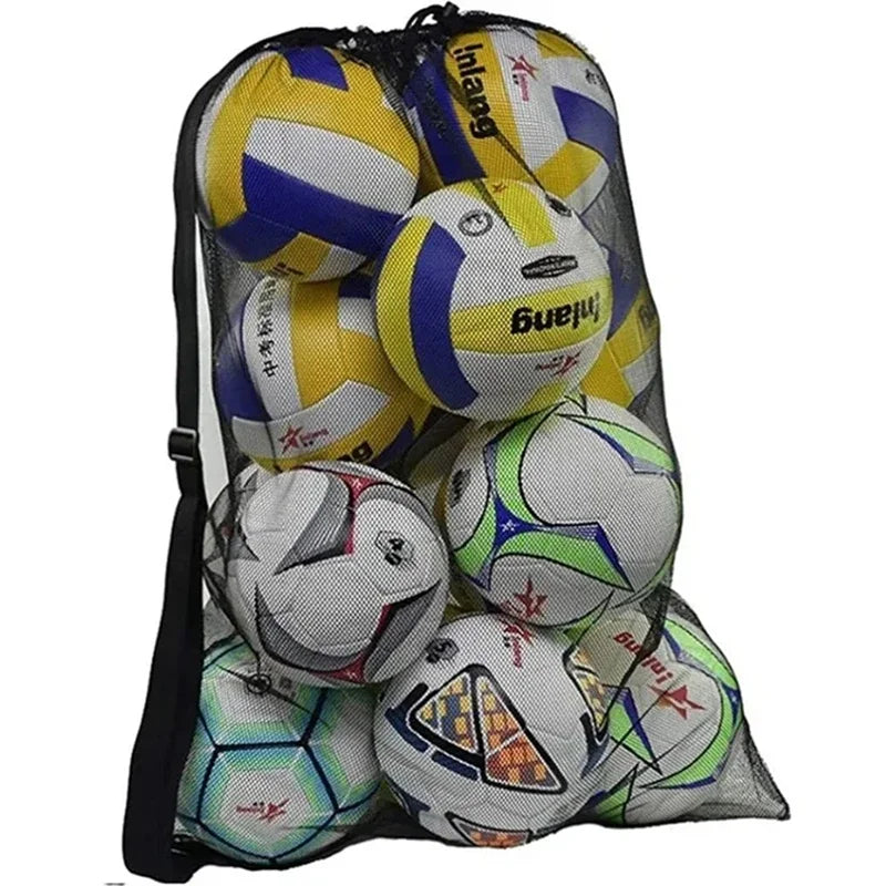 Soccer Ball Mesh Bag Backpack Extra Large Football Storage