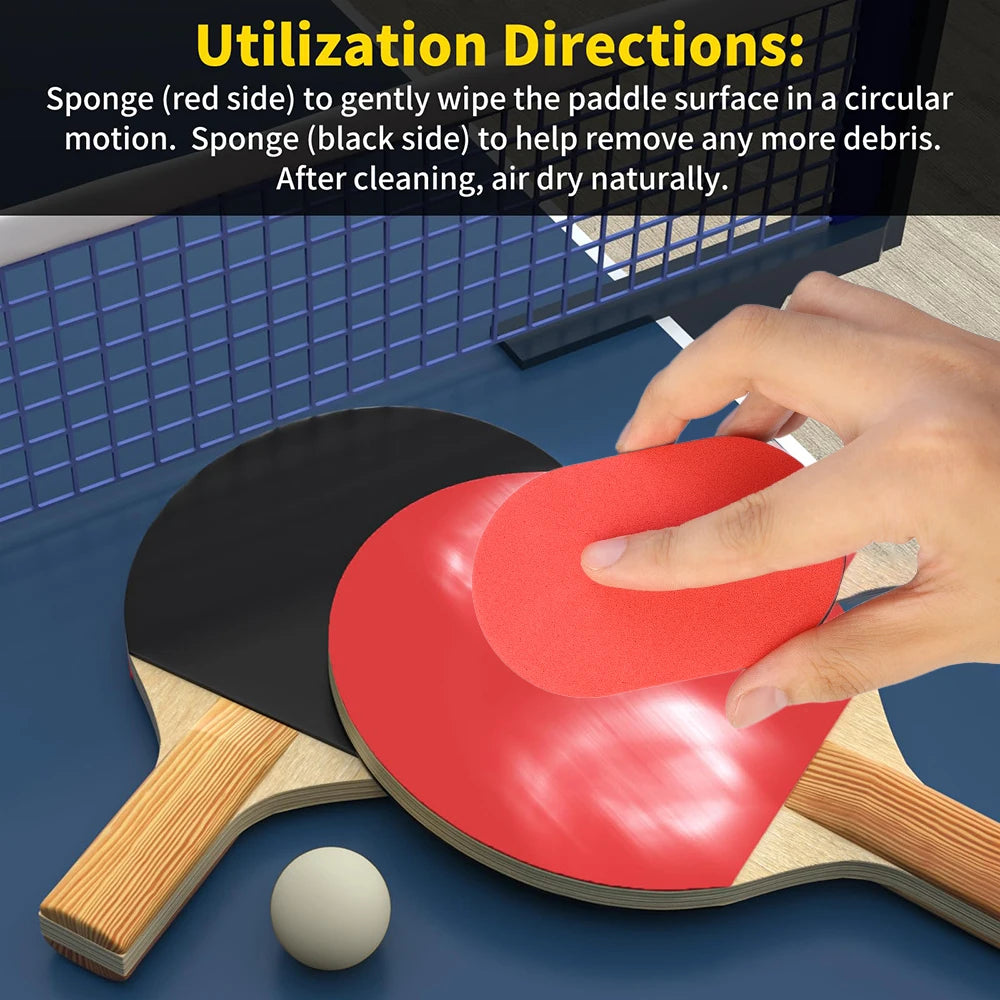 5 1pcs Table Tennis Cleaning Brush Rubber Sponge Eraser Use