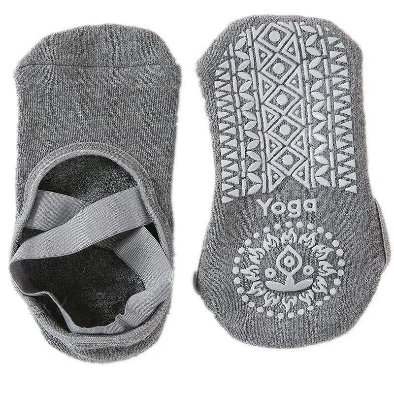 Women Yoga Socks Anti Slip Bandage Sports Ladies Girls
