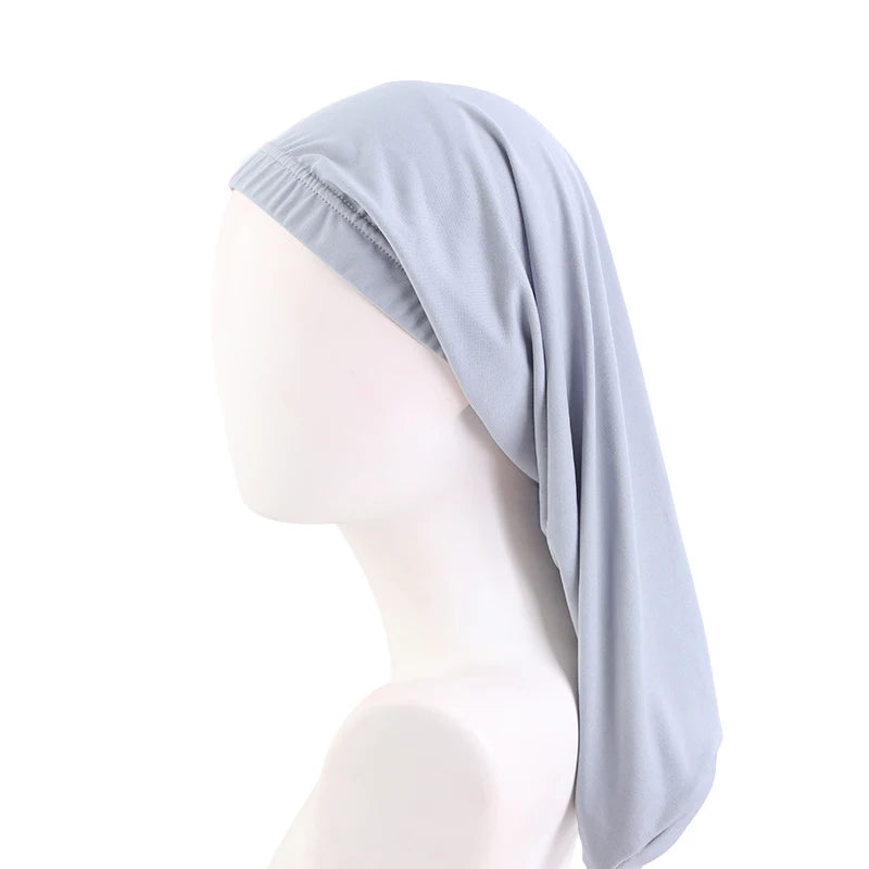 New Men Braids Dreadlocks Night Sleep Cap Long Tail Bonnet