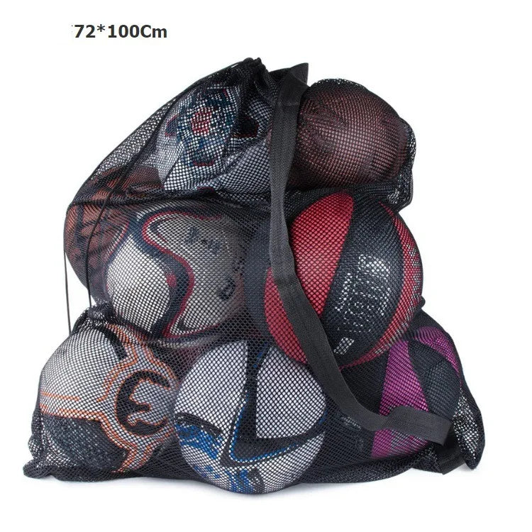 Soccer Ball Mesh Bag Backpack Extra Large Football Storage