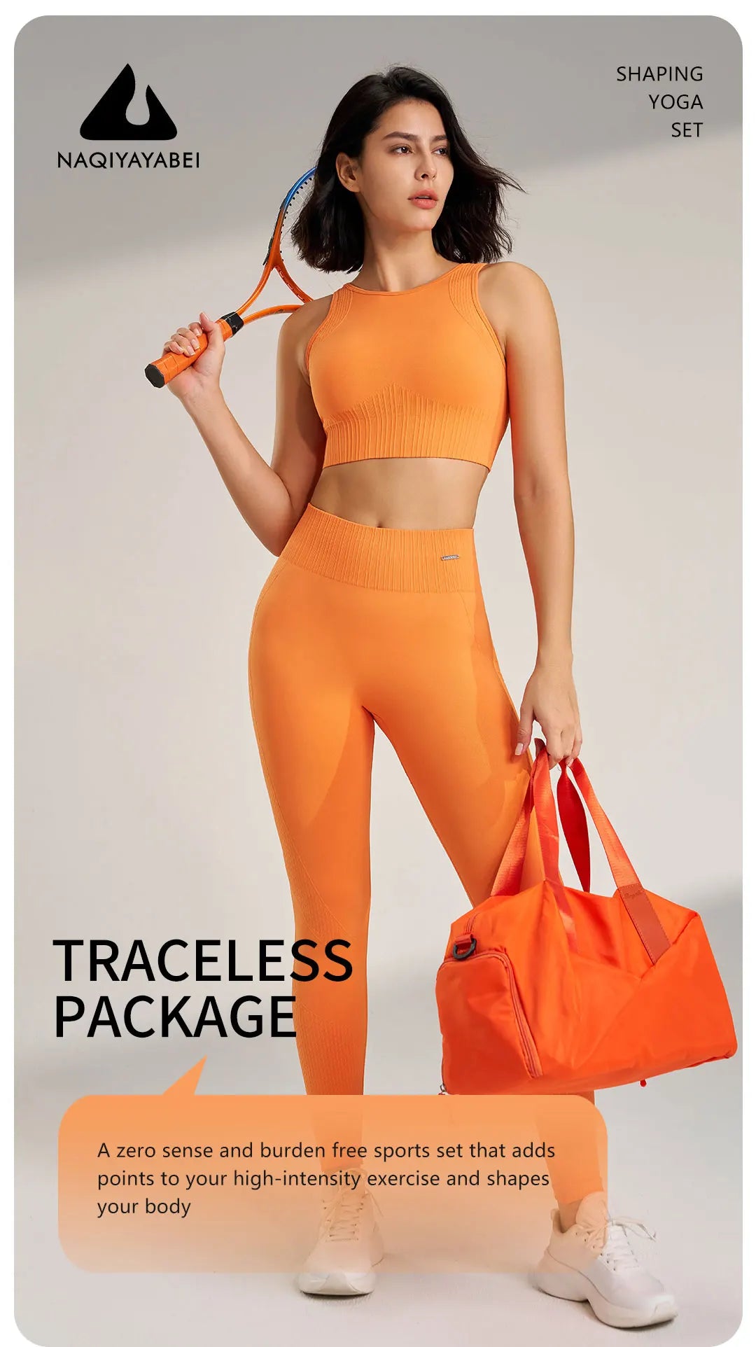 Yoga Clothing Set Women s High Waisted Leggings Top Two