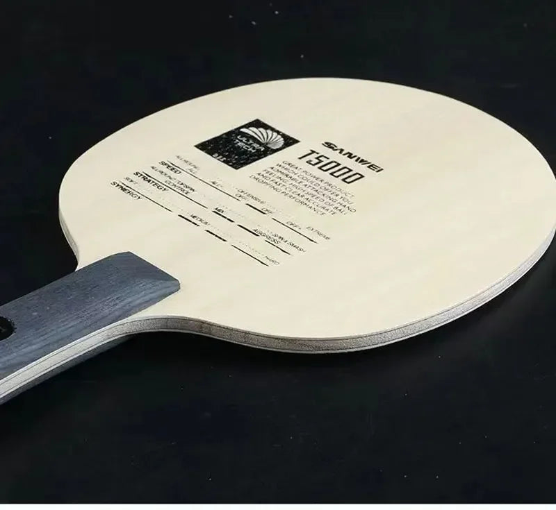 SANWEI T5000 Table Tennis Blade 5 Wood 2 Carbon Entry