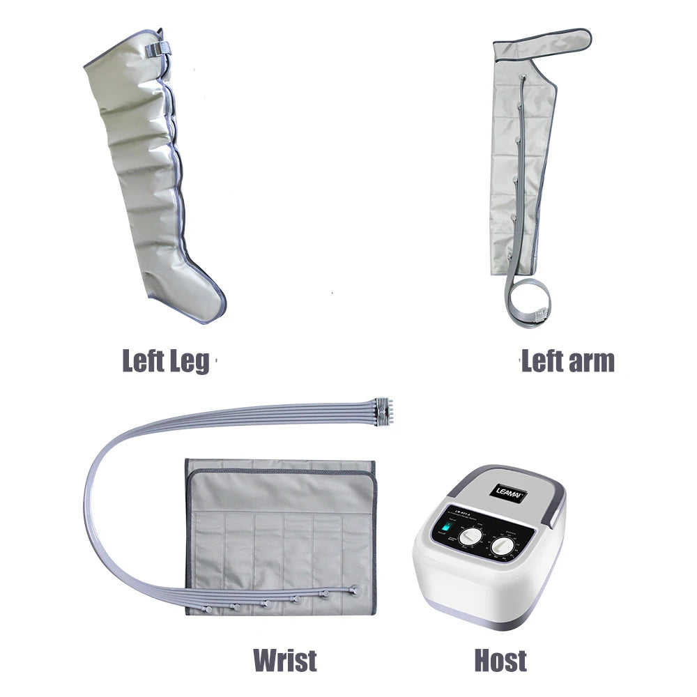 Air Chambers Compression Massager Vibration Infrared Therapy