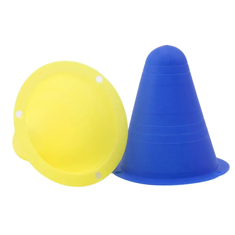 10Pcs Set Skate Marker Training Road Cones Roller Football
