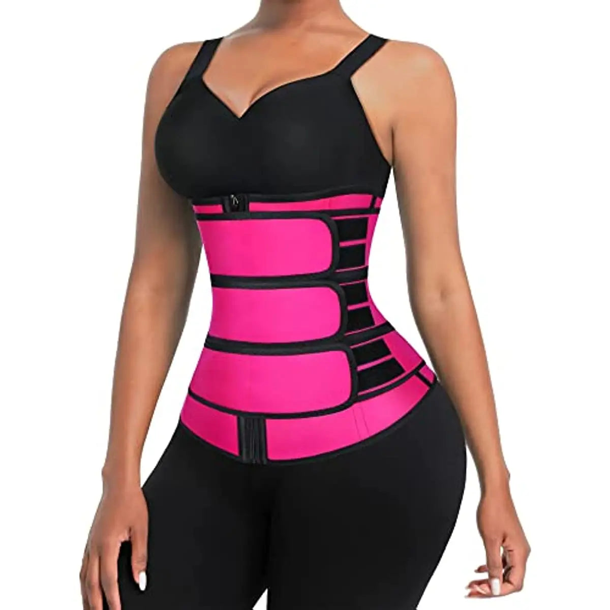 Women Waist Trainer Cincher 3 Straps - Tummy Control Sweat