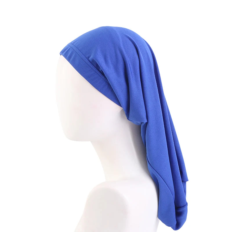 New Men Braids Dreadlocks Night Sleep Cap Long Tail Bonnet