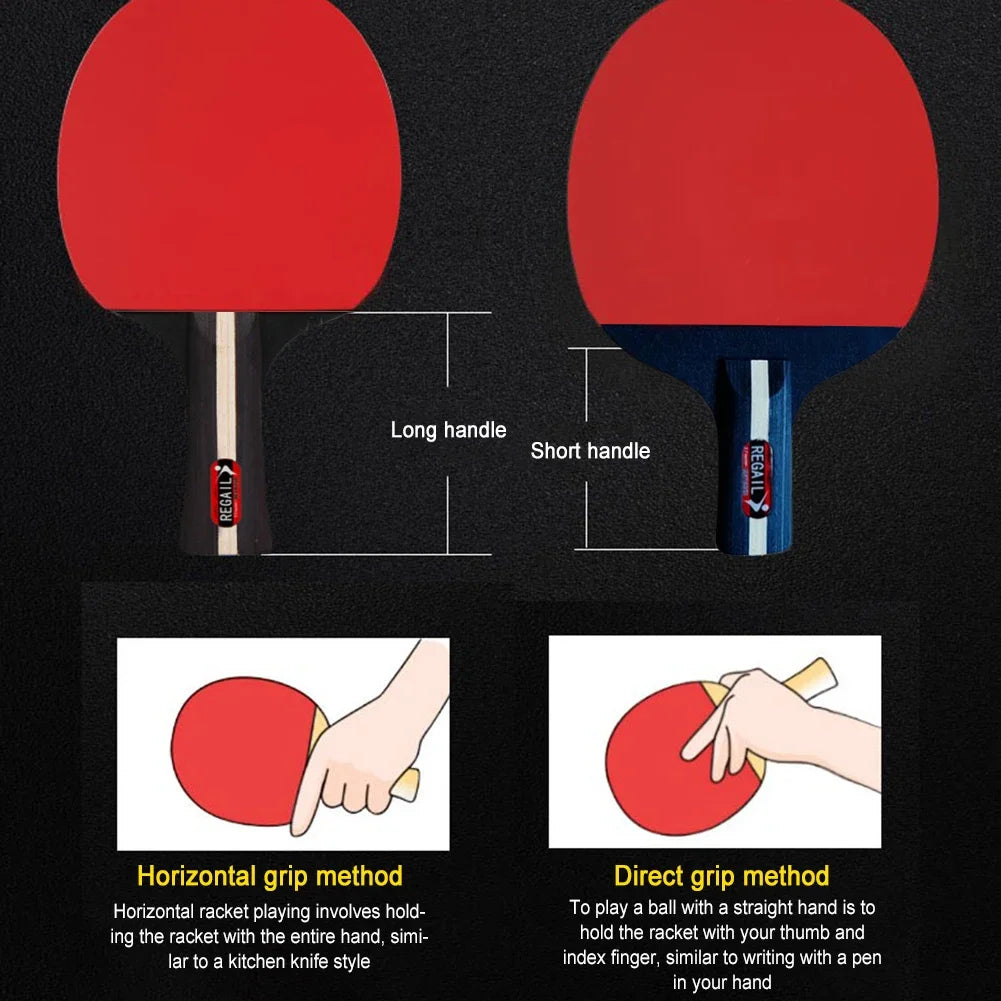 Table tennis paddle professional training 2 bat 3 ball table