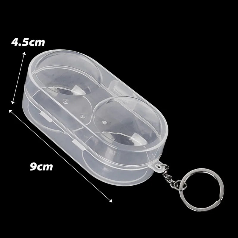 1-5pcs Table Tennis Ball Container Box Hard Plastic Case