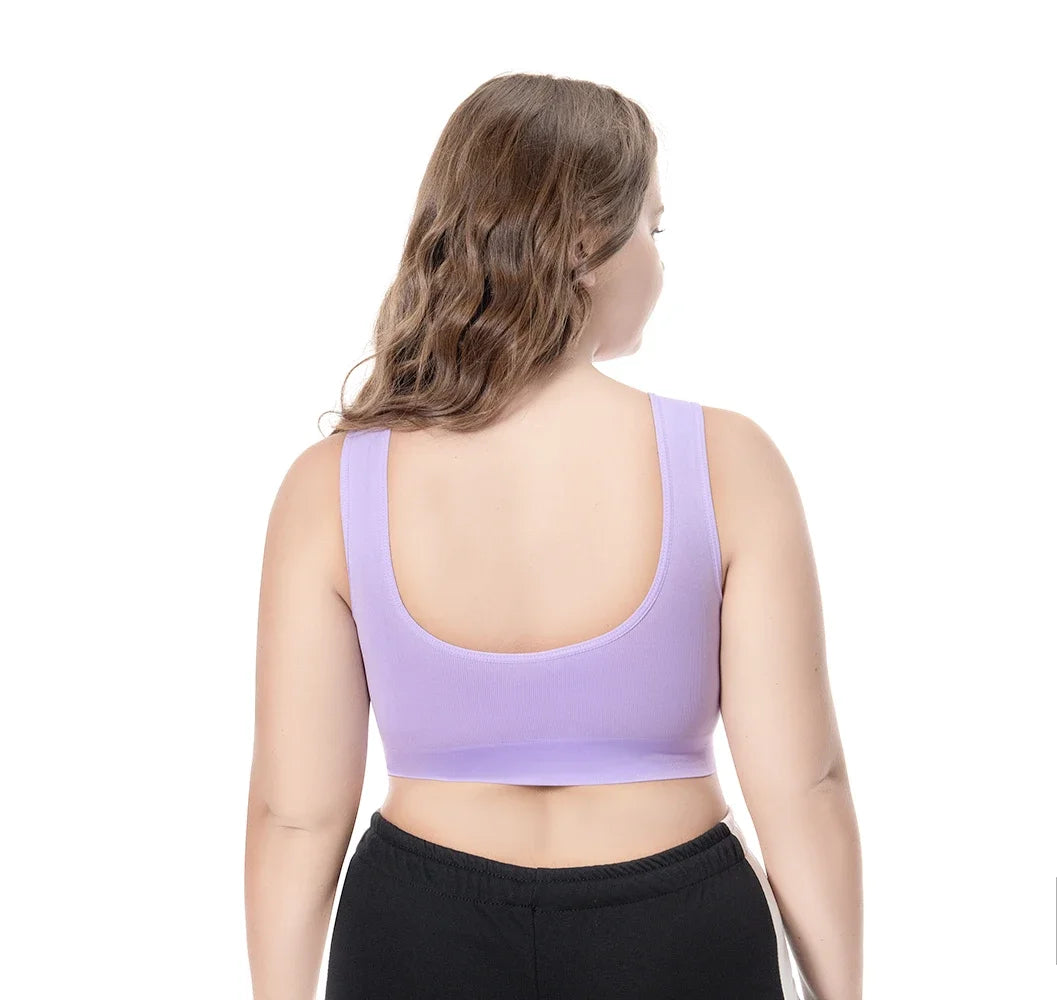 S-6XL Hollow Out Women Sport Bra Fitness Yoga Running Vest