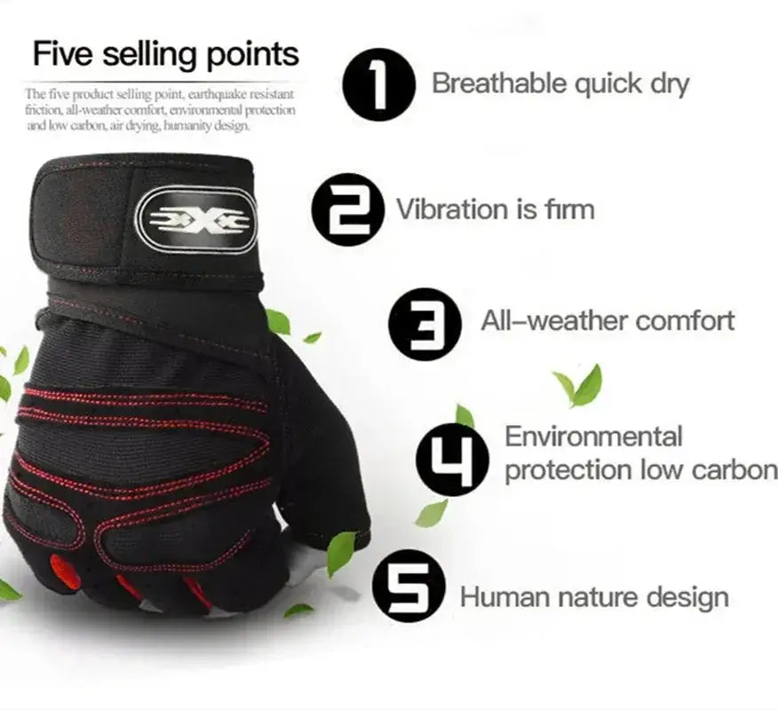 Outdoor Fitness Gloves | Workout Gloves For Men And Women