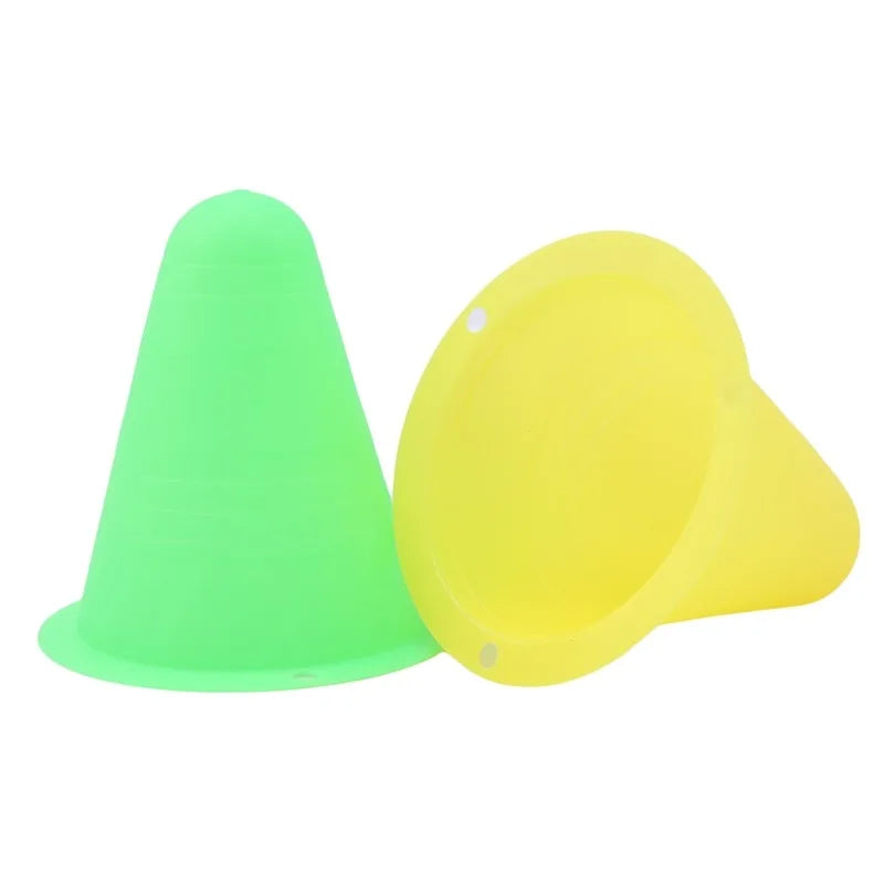 10Pcs Set Skate Marker Training Road Cones Roller Football