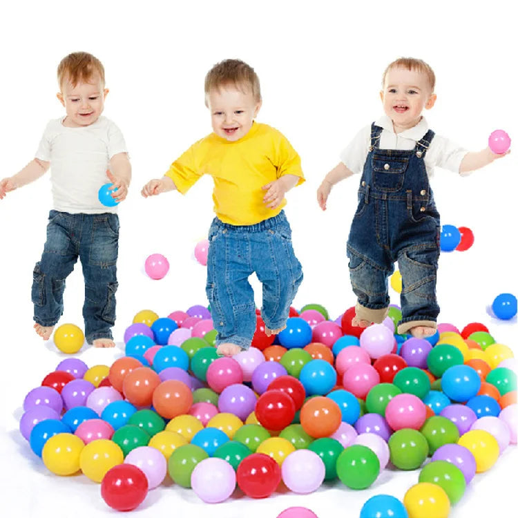 100PCS Outdoor Sport Ball Colorful Soft Water Swim Pool