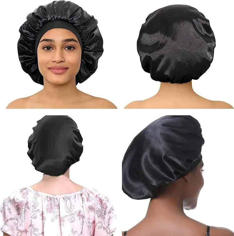 Hair Bonnet Sleeping Silk Hat Satin Hat Hair Night To Sleep