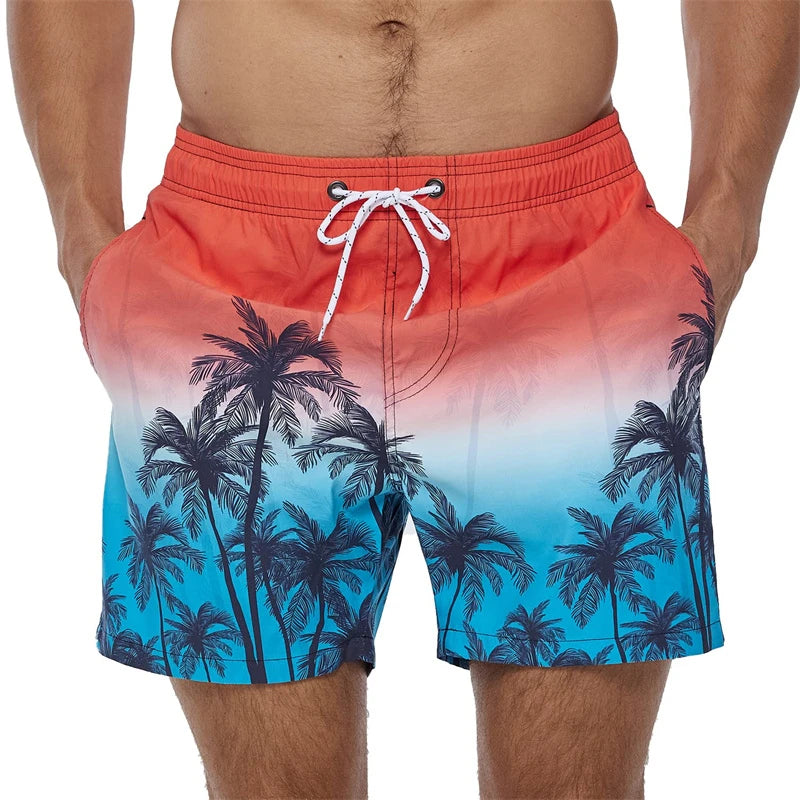New 3D Simple Graphic Beach Shorts Men Women Fruit Pineapple