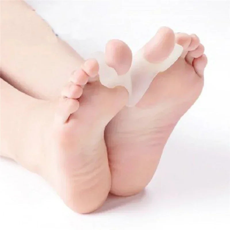 1pair Silicone Gel Thumb Corrector Bunion Little Toe
