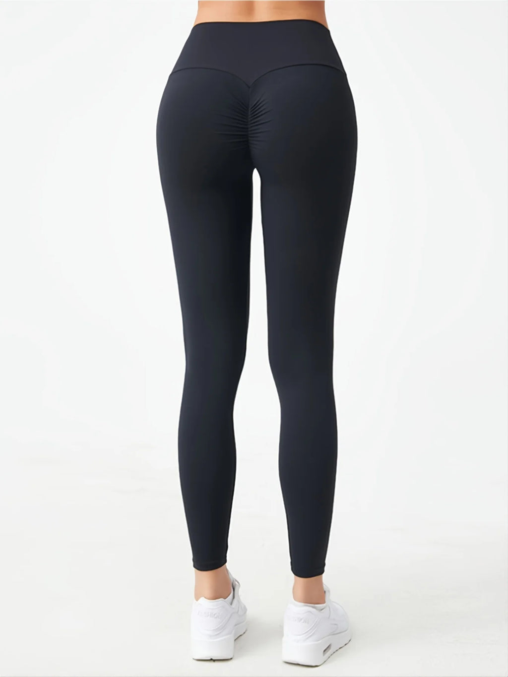 Peach hip yoga pants Women wear high-waisted belly lift hip