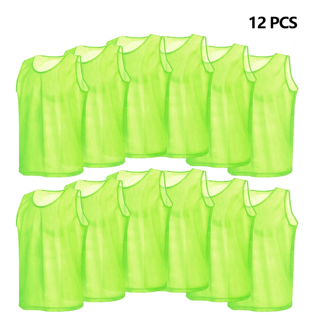 12 PCS Children Kid Quick Drying Basketball Jersey Team