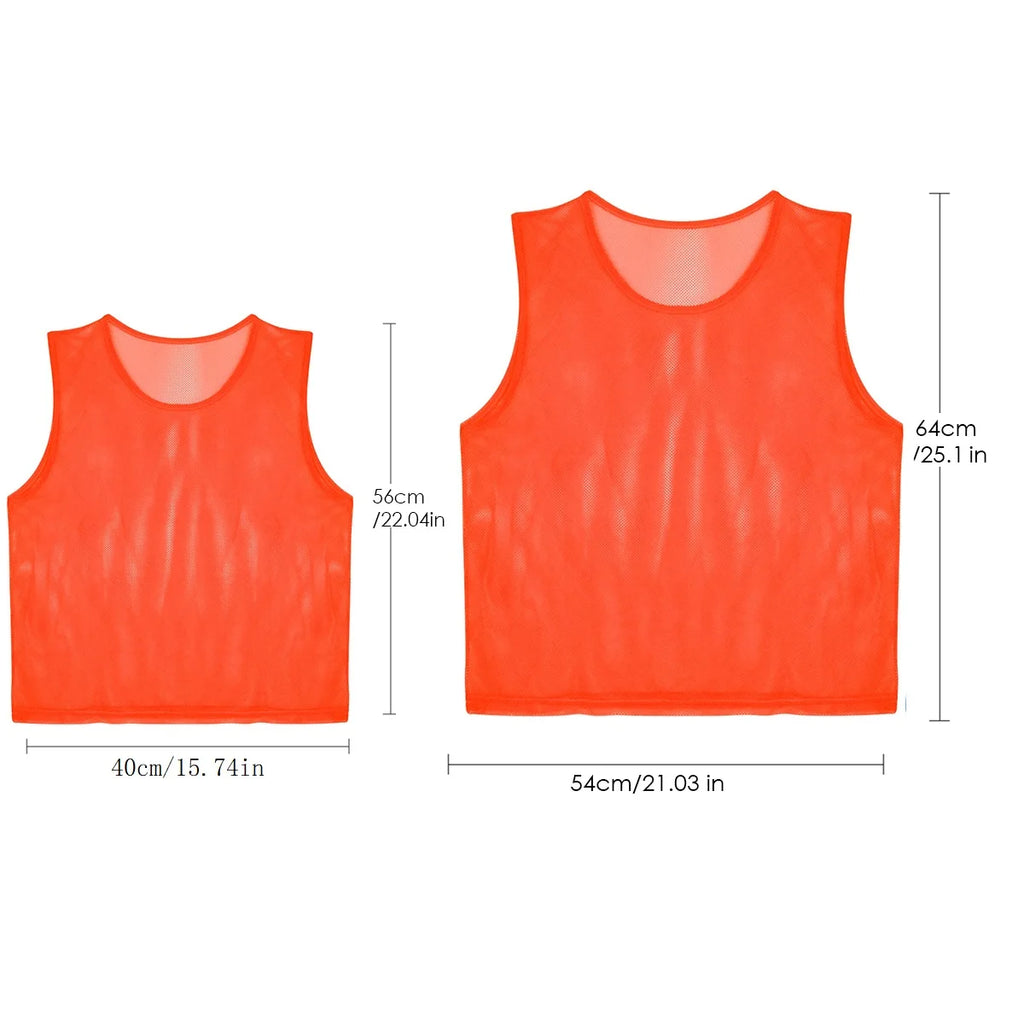 12 PCS Children Kid Quick Drying Basketball Jersey Team