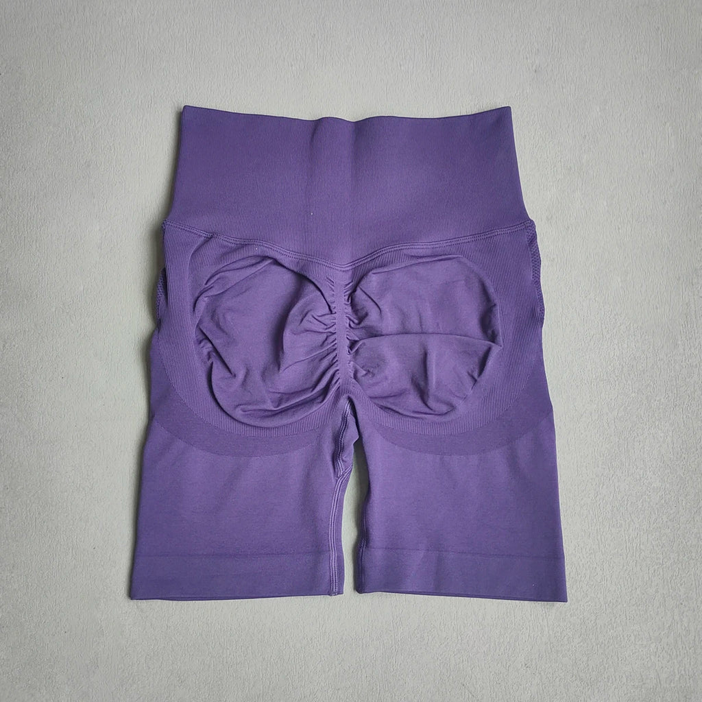 Yoga Shorts Women Sports Shorts Seamless Gym Workout Shorts