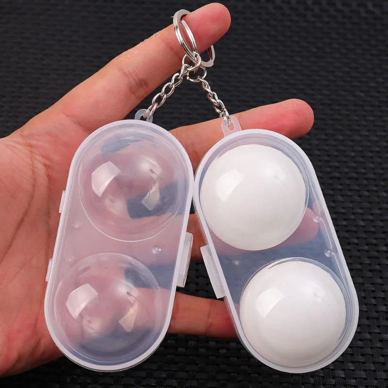 1-5pcs Table Tennis Ball Container Box Hard Plastic Case