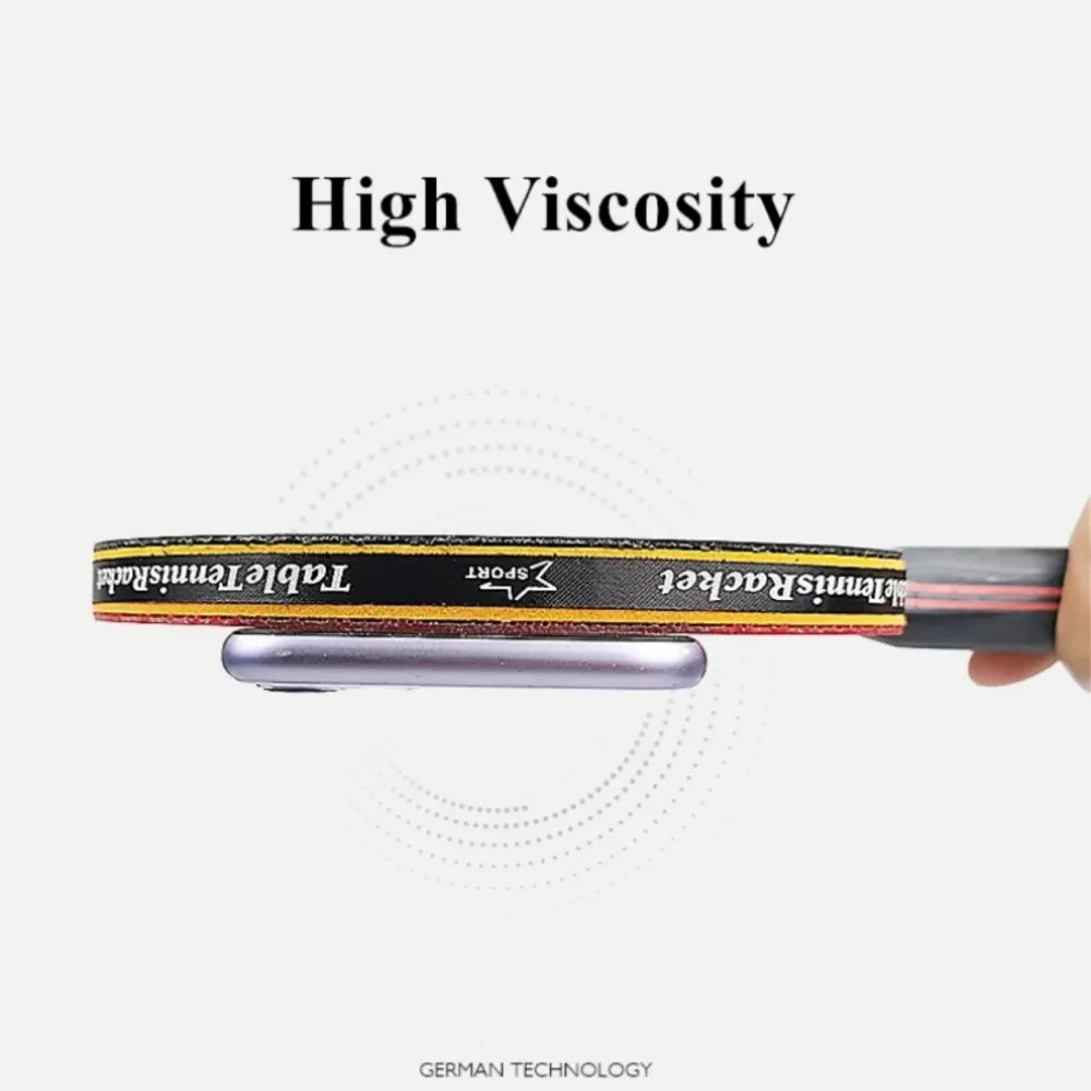 5 6 Star Table Tennis Racket 2PCS Professional Ping Pong