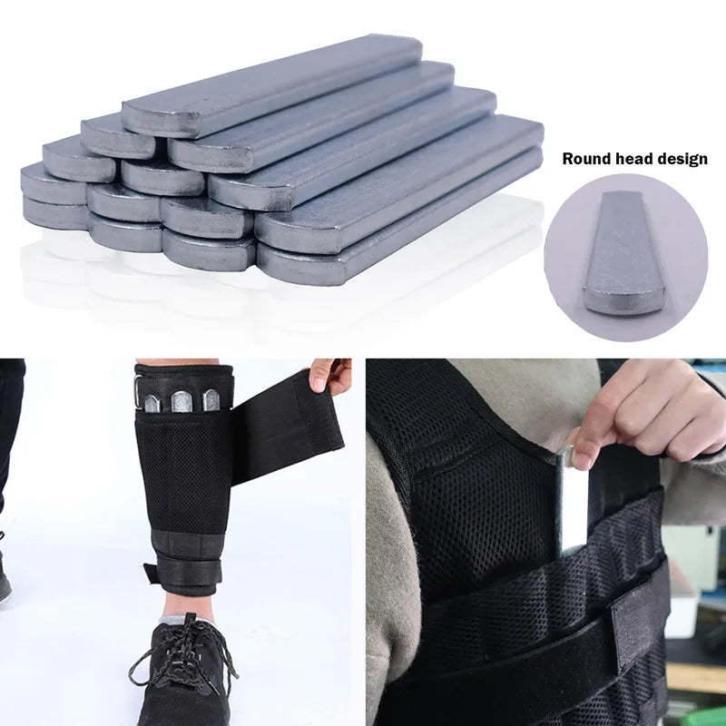 15-50kg Adjustable Weight Vest Weighted Fitness Training Set