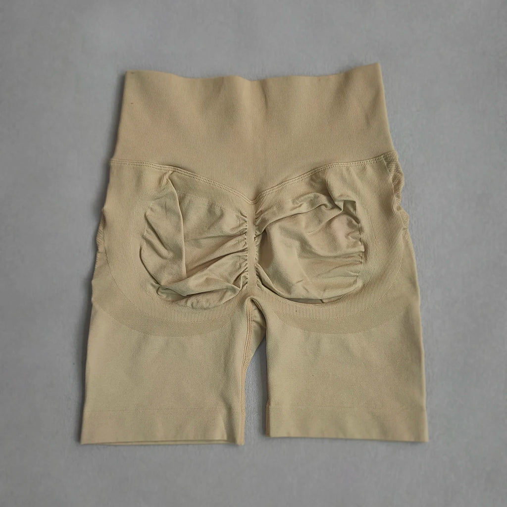 Yoga Shorts Women Sports Shorts Seamless Gym Workout Shorts