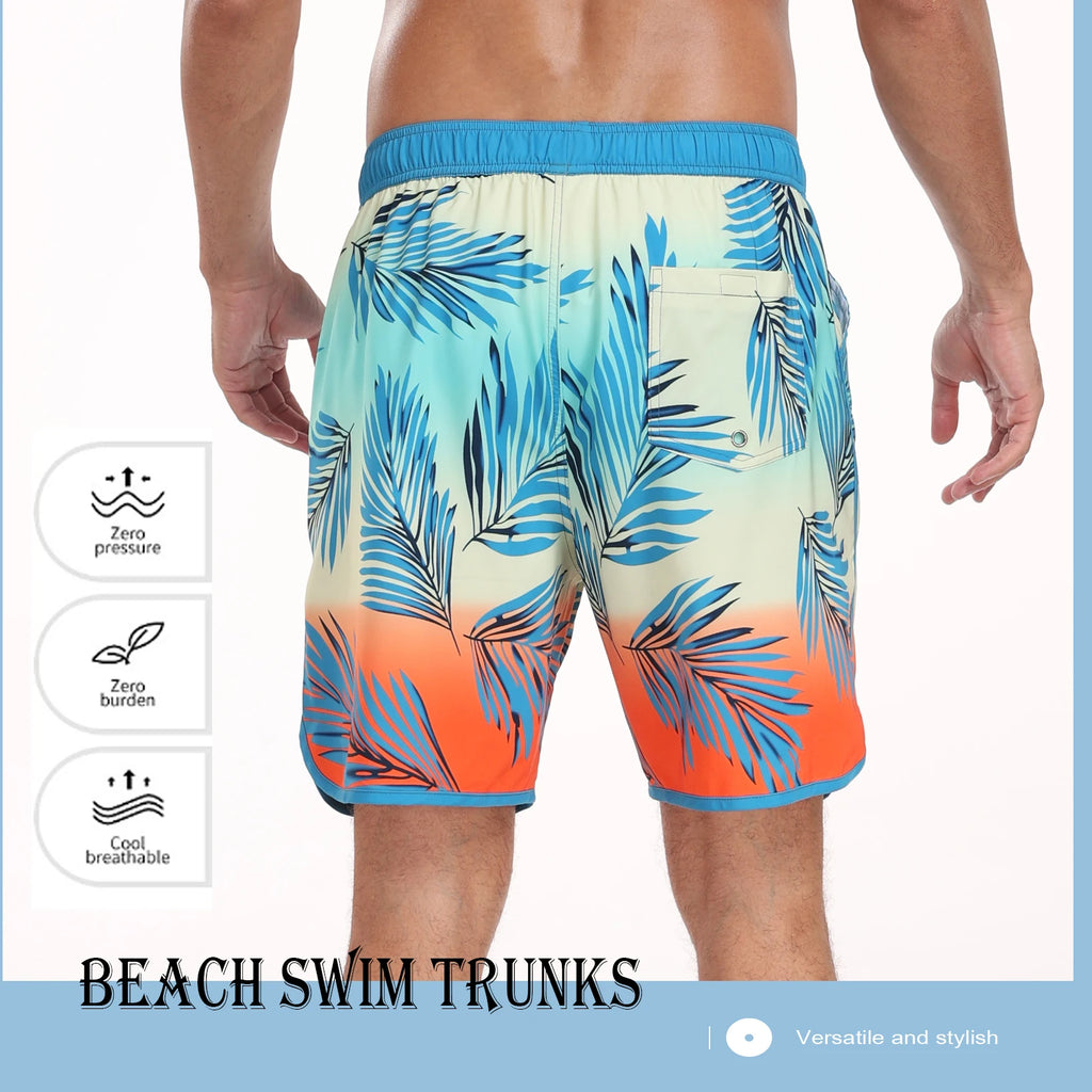 Summer men s hot selling beach pants casual vacation printed