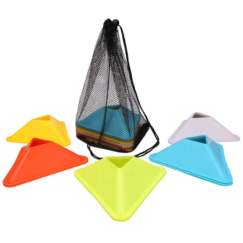 20PCS 40PCS Football Training Disc Triangle Soccer Practice