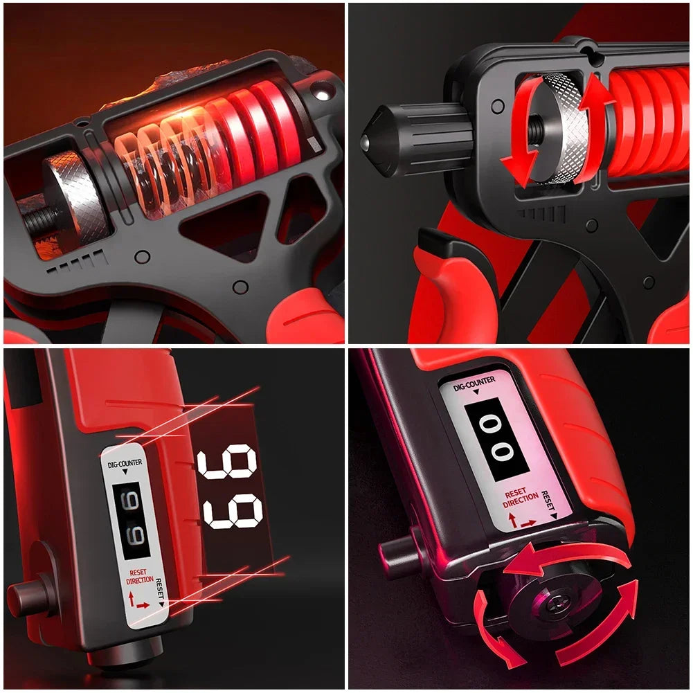 5-165kg Handgrip Adjustable Muscle Recovery Fitness Hand
