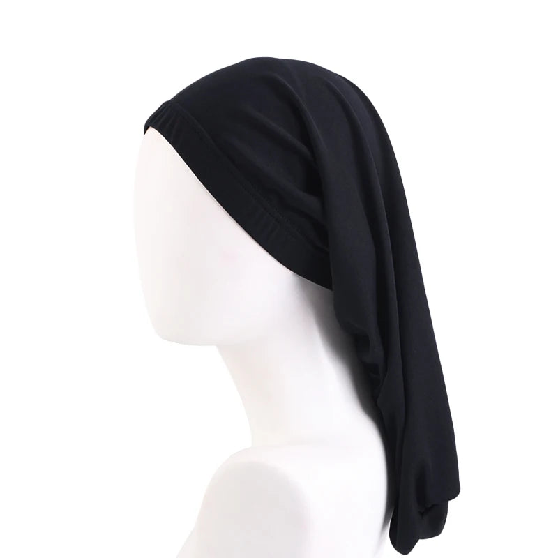 New Men Braids Dreadlocks Night Sleep Cap Long Tail Bonnet