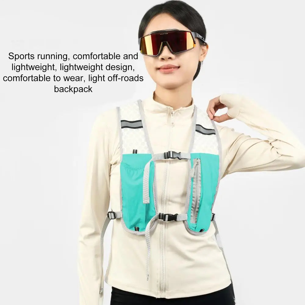Running Water Bottle Storage Vest Lightweight Running Vest